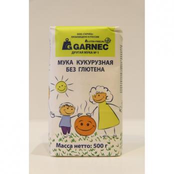 Мука "Гарнец" кукурузная без глютена 500гр