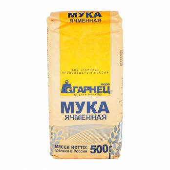 Мука "Гарнец" ячменная 500гр