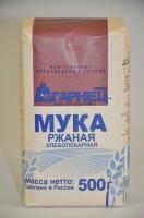 Мука "Гарнец" ржаная хлебопекарная 500гр
