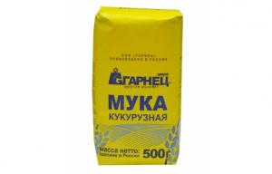 Мука "Гарнец" кукурузная 500гр