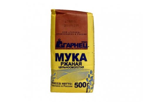 Мука "Гарнец" ржаная 500г