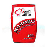 Молоко сухое "Славная Трапеза", 400г