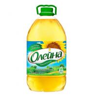 Масло подсолнечное Олейна 5 л