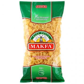 Макароны Макфа ракушки 450г