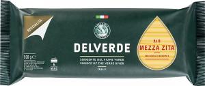 Макароны Delverde № 8 Медза Дзита, 500 гр