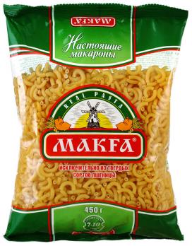 Макароны Макфа Рожки 450г