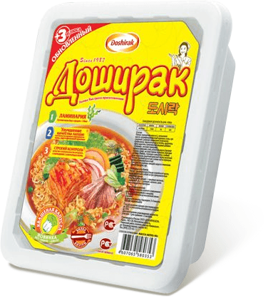 Лапша б/п Доширак с кимчи 90гр