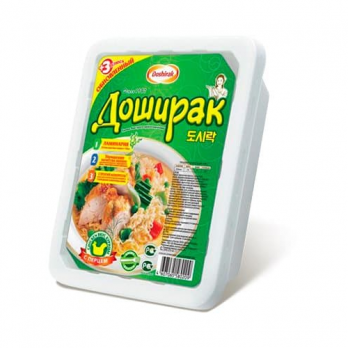 Лапша б/п Доширак с перцем и курицей 90гр