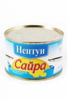 Сайра нат.тих.Нептун Южморыбфлот 240гр