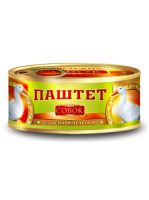 Паштет из гусиной печени "Совок" 190гр