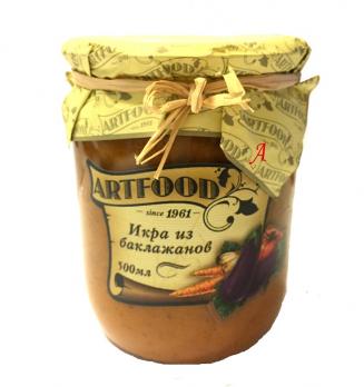 Икра баклажановая АРТФУД 500г.