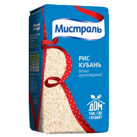 Рис круглый Кубань Мистраль 900гр