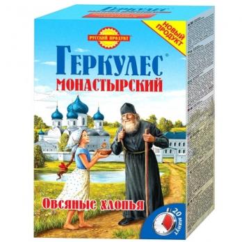Геркулес Монастырский Русский продукт овсяные хлопья 500гр