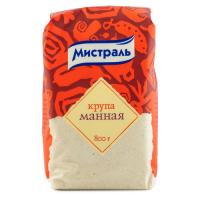 Крупа манная Мистраль 800гр