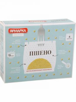 Крупа Пшенная 4пак*62,5г Ярмарка