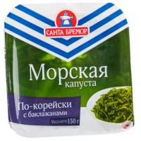 Капуста морская маринованная с баклажанами 150 гр