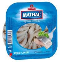 Филе сельди деликат."Матиас" оригинальное (кусочки) 200гр