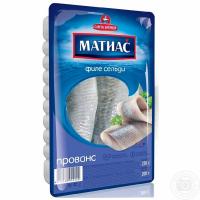 Филе сельди деликат."Матиас" оригинальное 250гр