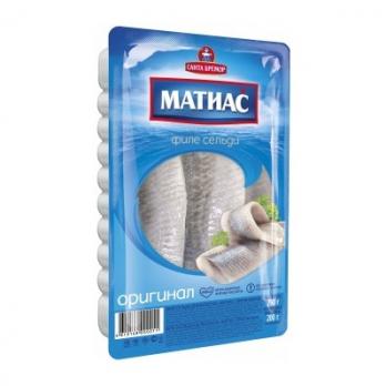 Сельдь Матиас филе 250 гр