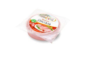 Мясосодержащий продукт из мяса вареный: Ветчина "Спасская" шт. 0,3 кг в/у