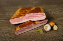 Продукт из свинины копчено-вареный "Грудинка Кубанская", в/у, кг