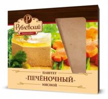Паштет мясной Печеночный в конт. 200гр Рублевский МСК