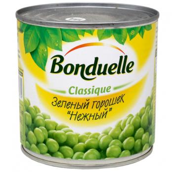 Горошек зеленый консервированный Bonduelle 200 гр
