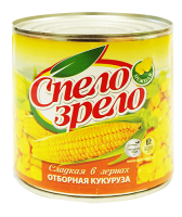Кукуруза сахарная ж/б 425гр Спело-Зрело