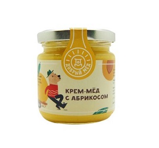 КРЕМ-МЁД С АБРИКОСОМ, 220Г