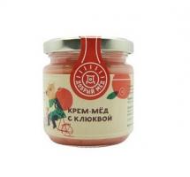 КРЕМ-МЁД С КЛЮКВОЙ, 220Г (ДОБРЫЙ МЁД)