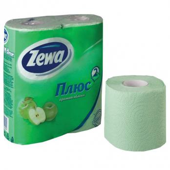 Туалетная бумага Zewa 2-сл яблоко 4рул/упак