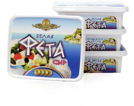 Сыр мягкий "Белая Фета" 950гр