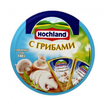 Сыр Hochland С грибами круг 140гр