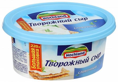 Сыр Hochland творожный ванна сливочный 220 г
