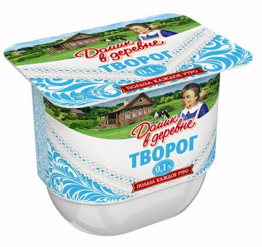Творог Домик в деревне 0,1% 200 г