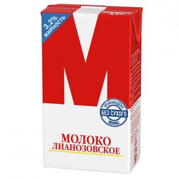 Молоко М Лианозовское Ультрапастеризованное 3,2% 950 мл
