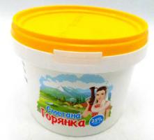 "Горянка" по технологии сметаны 25% 700 гр (ведро)